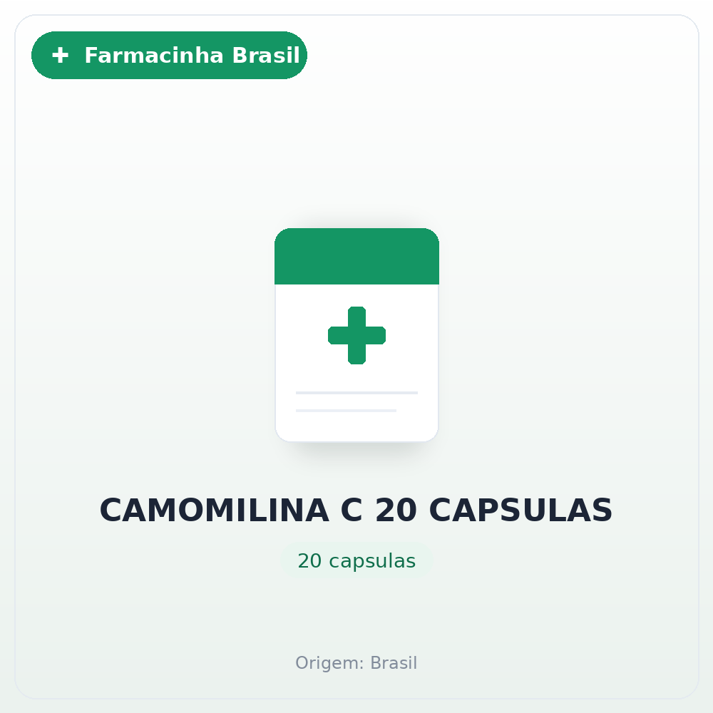 CAMOMILINA C 20 CAPSULAS