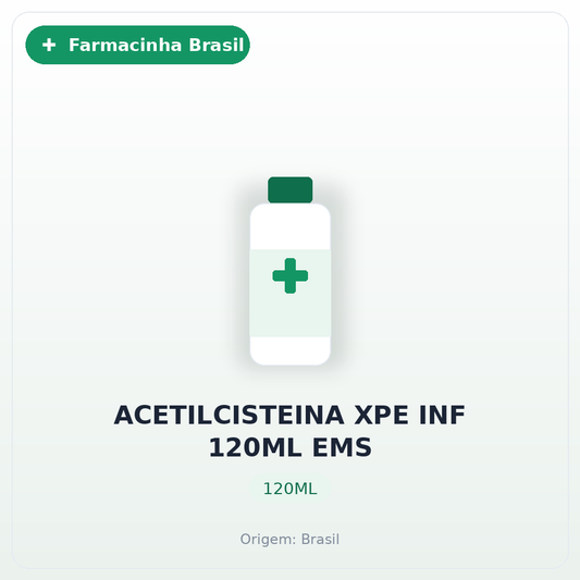 ACETILCISTEINA XPE INF 120ML EMS