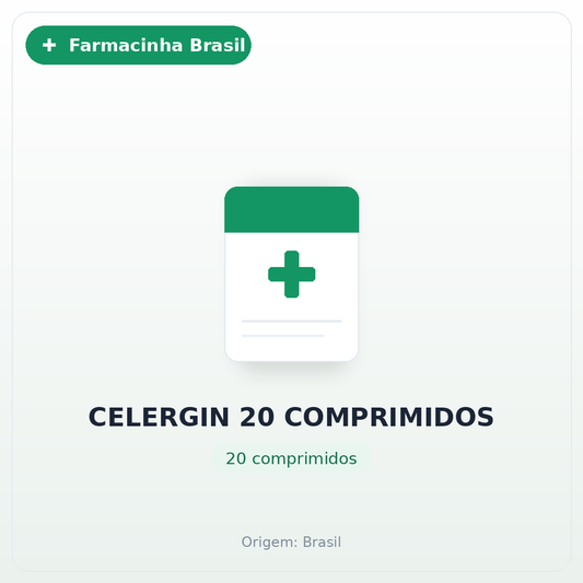 CELERGIN 20 COMPRIMIDOS