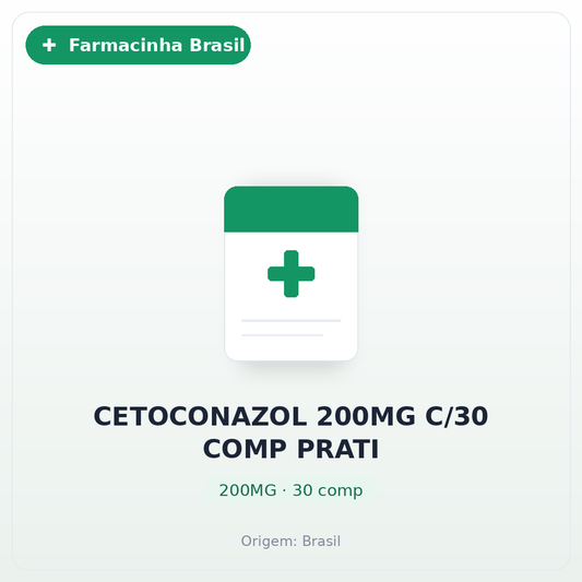 CETOCONAZOL 200MG C/30 COMP PRATI