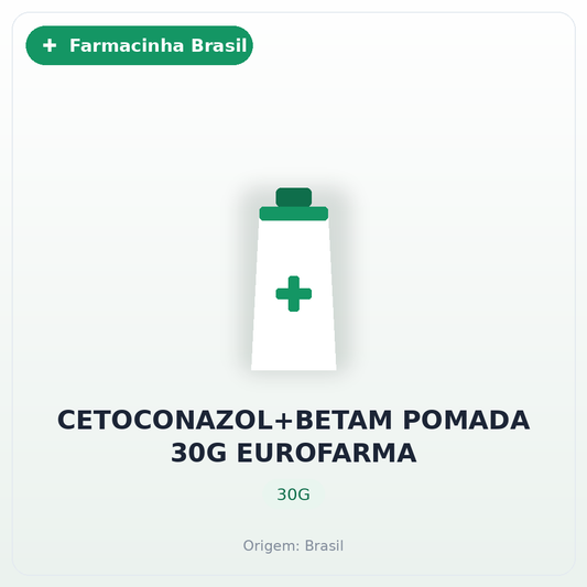 CETOCONAZOL+BETAM POMADA 30G EUROFARMA
