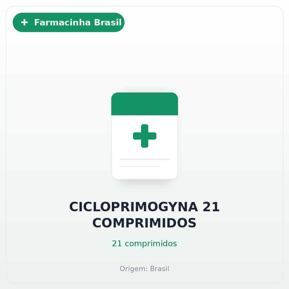 CICLOPRIMOGYNA 21 COMPRIMIDOS