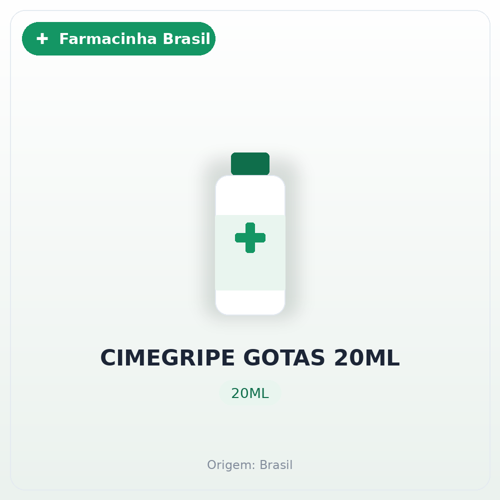CIMEGRIPE GOTAS 20ML